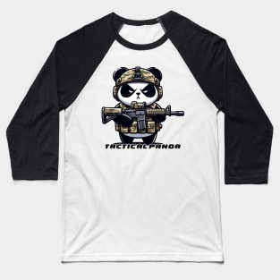 Tactical Panda Baseball T-Shirt